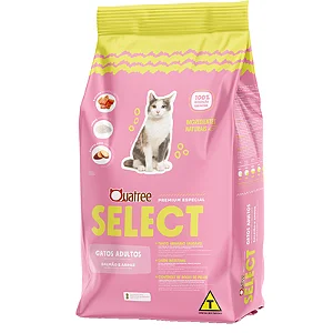 Quatree Select Gatos Adulto Salm/arroz 3kg