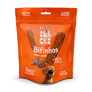 Quatree Snacks Bifinho Carne 500g