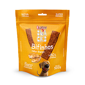 Quatree Snacks Bifinho Frango 500g