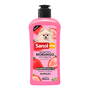 Shampoo Sanol Nutricao Morango C/ Iogurte 500ml