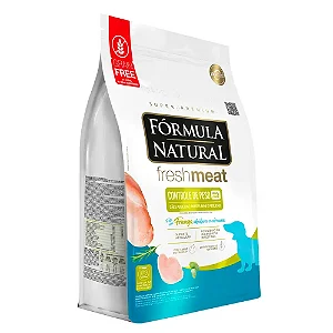Ração Fórmula Natural Fresh Meat Controle de Peso Cães Mini e Pequeno Frango 10,1kg