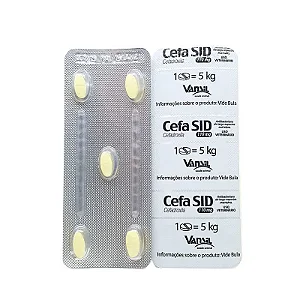 Cefa Sid 110mg C/5 Comp