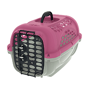 Caixa De Transp. Panther Sem Pote N 2 - Rosa (plast Pet)