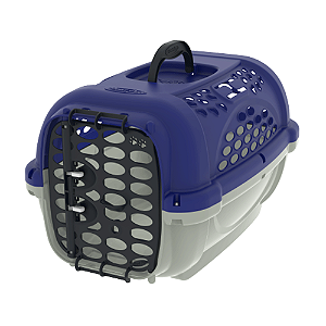 Caixa De Transp. Panther Sem Pote N 2 - Azul (plast Pet)