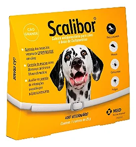Coleira Antiparasitas Scalibor 65 CM para Cães