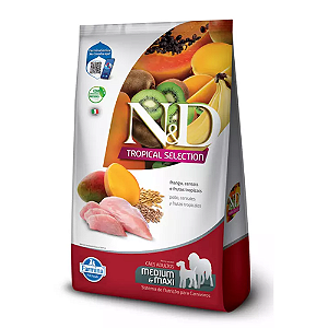 Inativo - Nd Tropical Sel Canine Adult Mini Frango 2,5kg