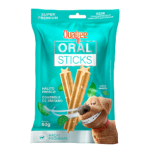 Quatree Snacks Sticks Caes Rp Saude Oral 60g