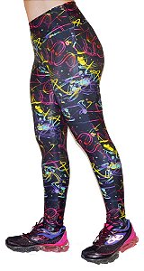 Calça Legging Flare Boca de Sino Preta Bailarina - Celeiro Roupas Fitness