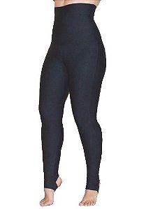 Calça Legging Cintura Alta Modeladora Azul Marinho - Celeiro