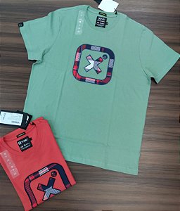 Camiseta TXC Masculina Bordado - Verde