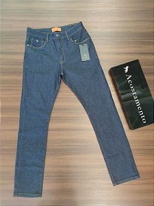 Calça Jeans Acostamento Modelagem Skinny - 120013000