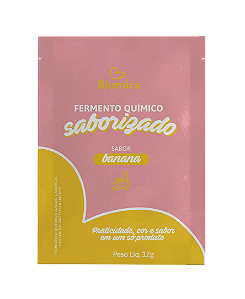 Fermento Químico Saborizado 12g - sabor: banana