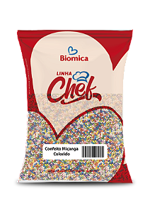 Confeito Miçanga Colorido 1kg