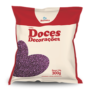 Açúcar Glitter Marsala 300g