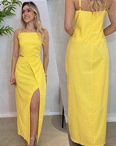 Vestido Talita Amarelo
