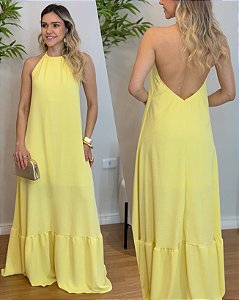 Vestido Helena Amarelo
