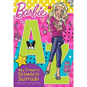 Meu Primeiro Dicionário Ilustrado Língua Portuguesa Barbie Ciranda Cultural