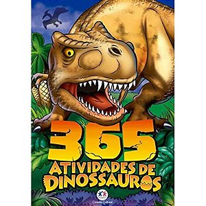 Livro 365 Atividades de Dinossauros Ciranda Cultural