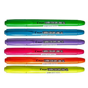 Marca Texto Lumi Color 200-SL Tons Neon Pilot