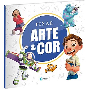 Livro para Colorir Arte e Cor Pixar Culturama