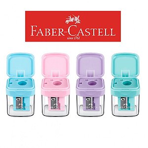 Apontador com Depósito MiniBox Faber-Castell