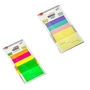 Bloco de Anotações Smart Notes Transparente Neon / Pastel BRW