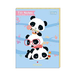 Kit Tili Notes Blocos de Anotações Panda Tilibra