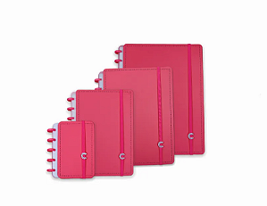 Caderno Inteligente All Pink 4 Tamanhos Caderno Inteligente