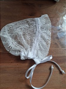 Touca para Batizado ou Véu pra Missa Vários Modelos