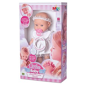 Boneca Collezione Angelina Negra Milk Brinquedos - Lojas Tem