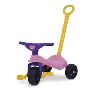 Zippy Toys Triciclo Infantil, Feito de Plástico e Aço Carbono