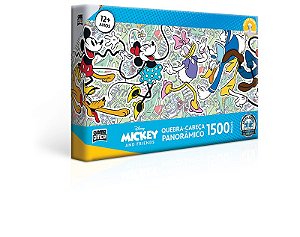 Disney 100 - Posters - Quebra-cabeça 1500 peças panorâmico - Toyster  Brinquedos - Toyster