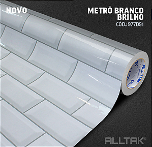 Vinil Impermeável Metro 1,22 de largura - Alltak Decor