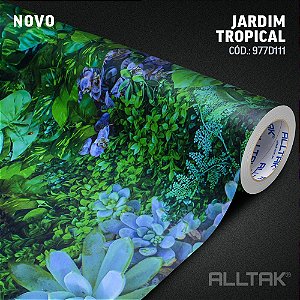 Adesivo Jardim Tropical - Alltak Decor 1,22 de largura