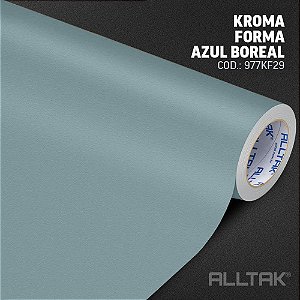 Vinil Kroma Azul Boreal 1,22 de largura - Alltak