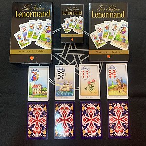 Baralho Box Taro Madame Lenormand Ed Isis