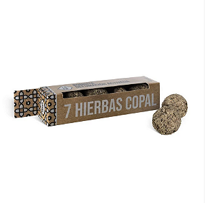 Bombita 7 Ervas + Copal Sagrada Madre - com 4 Unidades