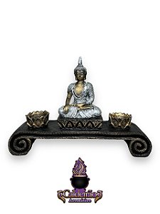 Buda Hindu Com Aparador Pequeno