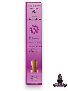 Incenso Vareta Cia de Aroma - Chakras - Coronario