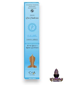 Incenso Vareta Cia de Aroma - Chakras - Laringeo