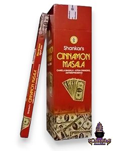 Incenso Shankar Cinnamon Masala 08 varetas