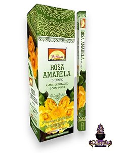 Incenso Parimal Rosa Amarela 08 Varetas