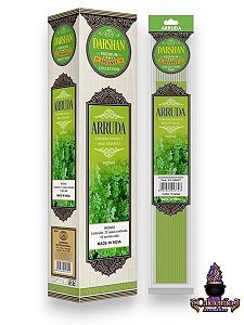 Incenso Darshan Premium Plastic Massala Arruda 10 Varetas