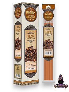Incenso Darshan Premium Plastic Massala Cravo 10 Varetas