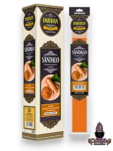 Incenso Darshan Premium Plastic Massala Sandalo10 Varetas