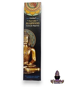 Incenso Goloka Massala Ayurvedic Buda Agarwood
