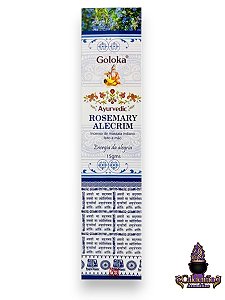 Incenso Goloka Massala Ayurvedic Rosemary Alecrim