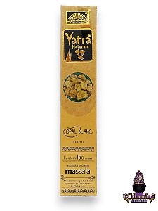 Incenso Massala Yatra Naturals Copal Blanc Com 12 Varetas