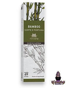 Incenso Nirvana Natural Bamboo 09 Varetas