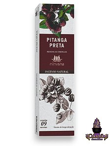 Incenso Nirvana Natural Pitanga Preta 09 Varetas